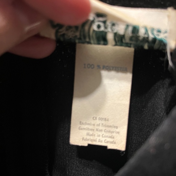 Vintage Algo-Ettes Black Short Sleeve Midi Dress - Picture 5 of 6